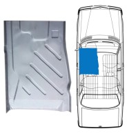 Priekšējā apakšējā plāksne priekš Mercedes W123 1975-1985 / Kreisā 16047