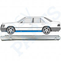 Pilns slieksnis priekš Mercedes W124 1984-1996 / Kreisā 6364