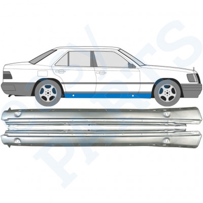 Pilns slieksnis priekš Mercedes W124 1984-1996 / Kreisais+Labais / Komplekts 9294