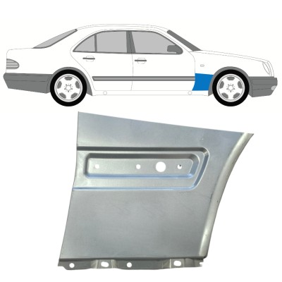 Priekšējā spārna daļa priekš Mercedes E-Class W210 1995-2003 / Labā 14701