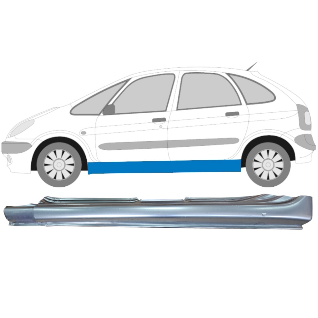 Pilns Slieksnis Priekš Citroen Xsara Picasso 1999-2012 / Kreisā 5194