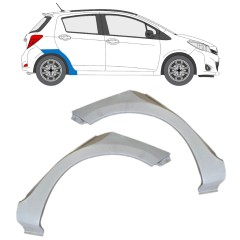 Aizmugurējā arka priekš Toyota Yaris 2011-2020 / Kreisais+Labais / Komplekts 14593