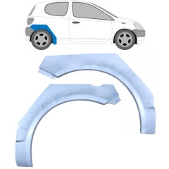 Aizmugurējā arka priekš Toyota Yaris 1999-2005 / Kreisais+Labais / Komplekts 10400