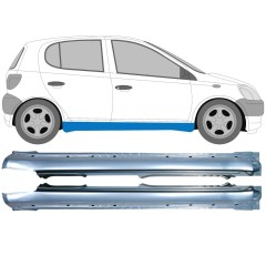 Pilns slieksnis priekš Toyota Yaris 1999-2005 / Kreisais+Labais / Komplekts 9213