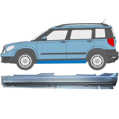 Pilns slieksnis priekš Skoda Yeti 2009- / Kreisā 15976