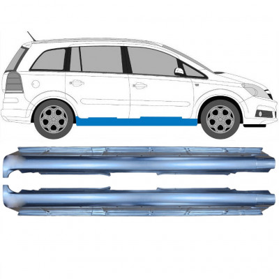 Pilns slieksnis priekš Opel Zafira 2005-2012 / Kreisais+Labais / Komplekts 10617