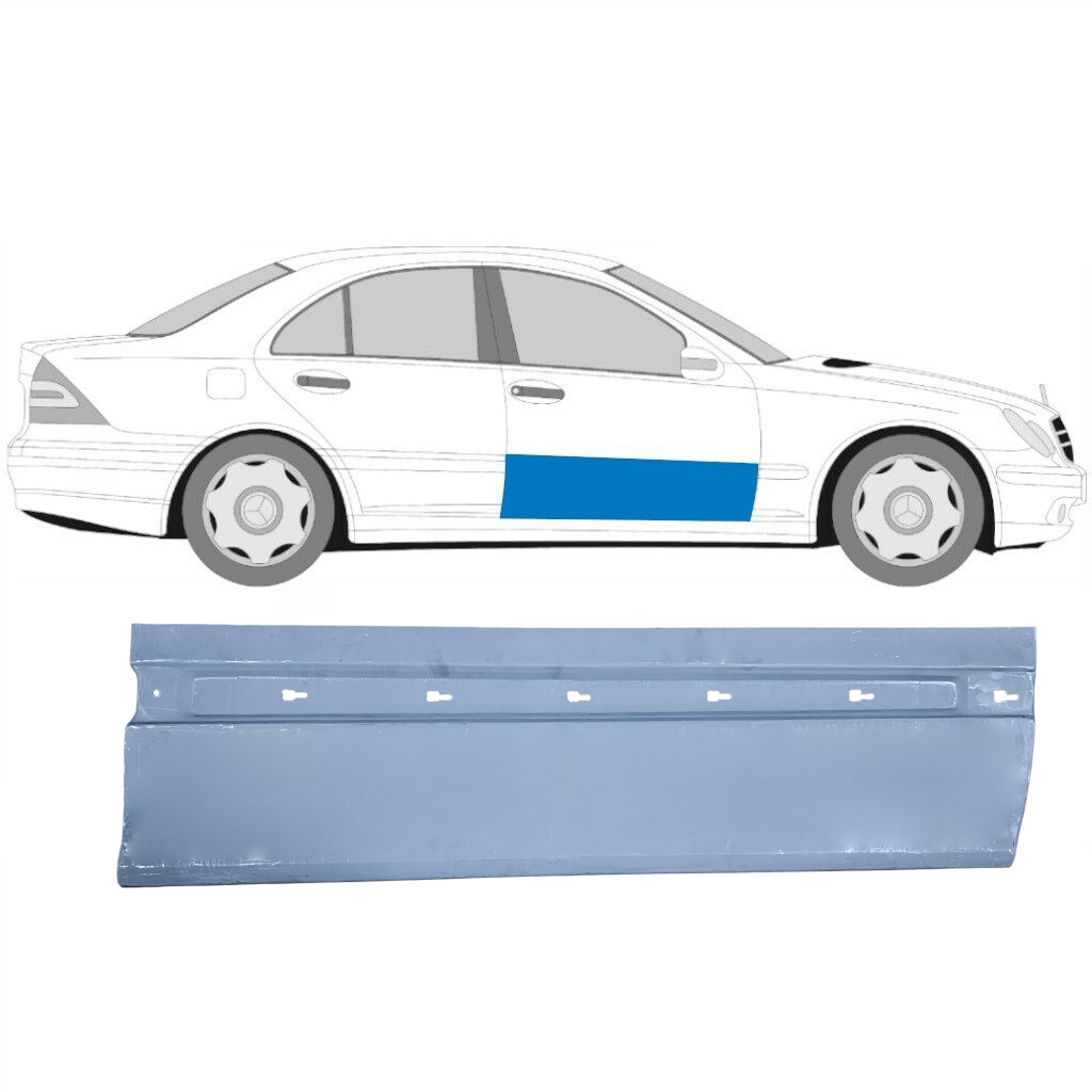Priekšpuse Durvju Panelis Priekš Mercedes C-Class W203 2000-2007 / Labā 5898
