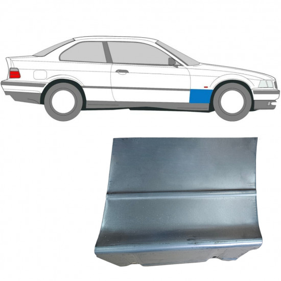 Priekšējā spārna daļa priekš BMW E36 3 1990-2000 / Labā / COUPE 6210