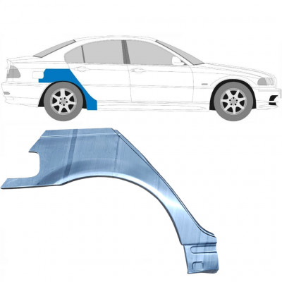 Aizmugurējā arka priekš BMW E46 3 1998-2005 / Labā 6206