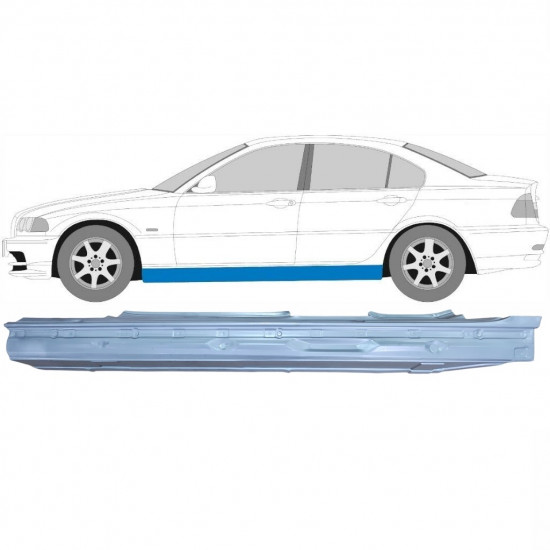 Pilns slieksnis priekš BMW E46 3 1998-2005 / Kreisā 6194