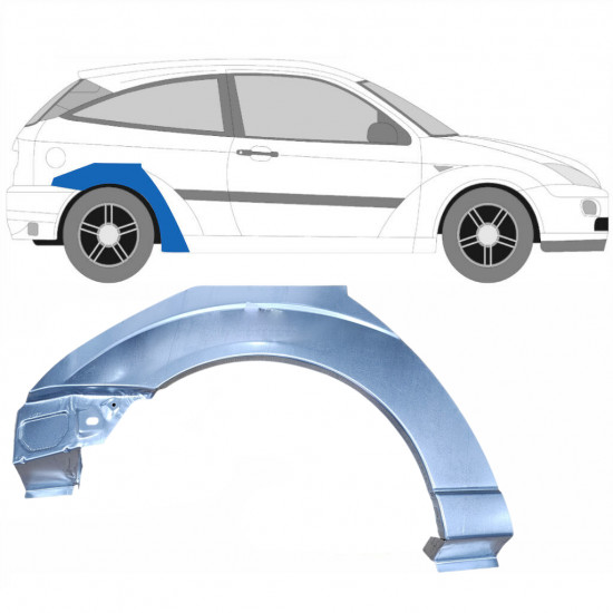 Aizmugurējā arka priekš Ford Focus 1998-2007 / Labā 6286