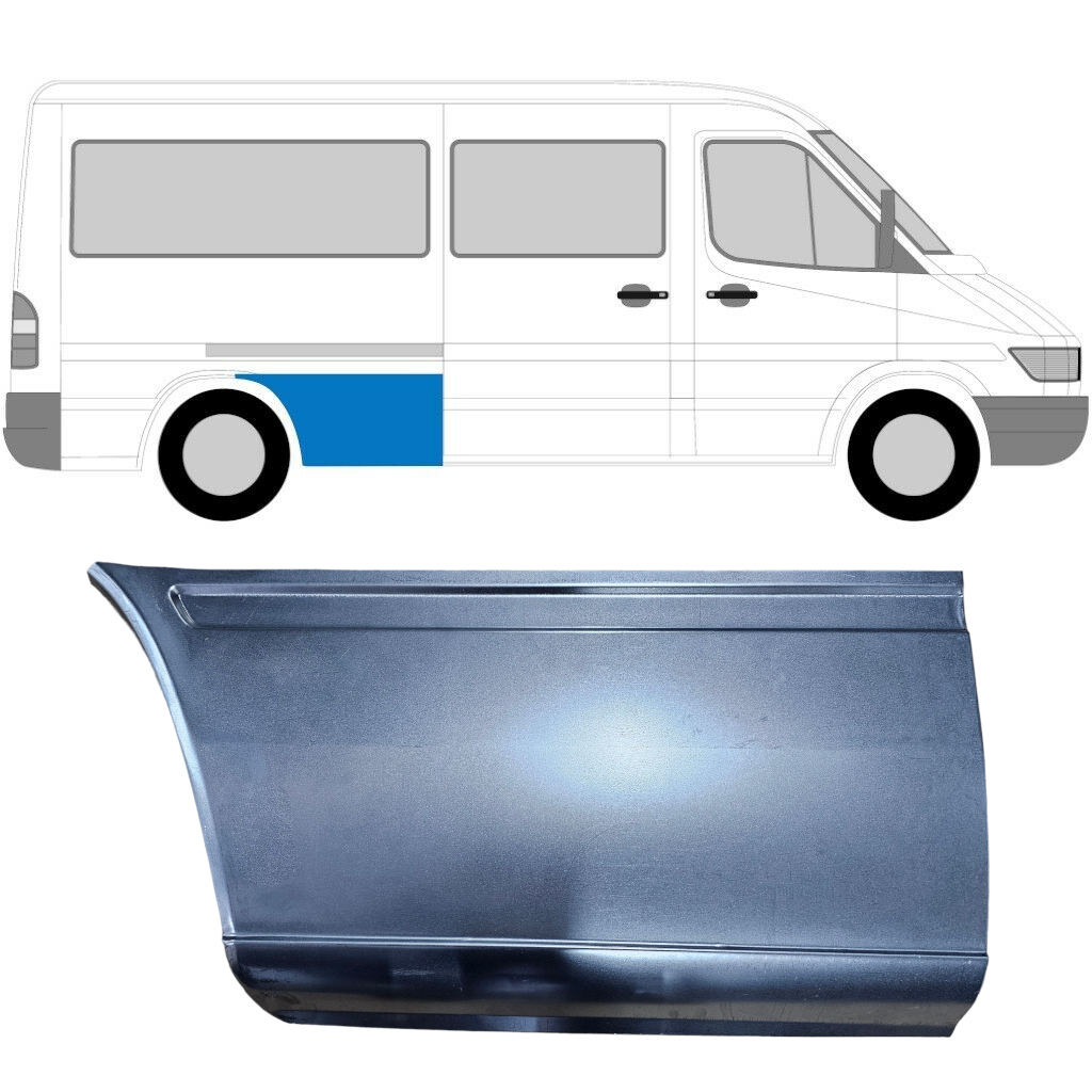 Aizmugurējā Arka Priekš Mercedes Sprinter 1995- / Mwb / Labā 5328