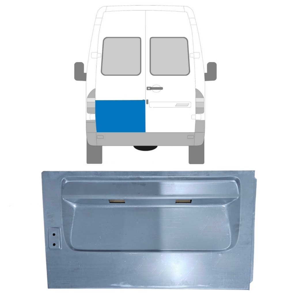 Aizmugurējo Durvju Panelis Priekš Mercedes Sprinter 1995-2006 / Kreisā 5735