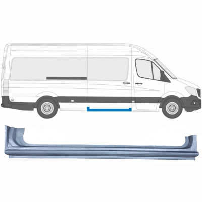 Bīdāmo durvju slieksnis priekš Mercedes Sprinter 2006- / Labā 5593